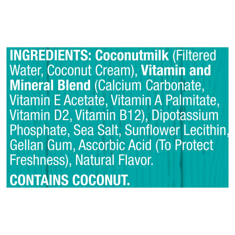 Milk Coconut Unsweetened Esl