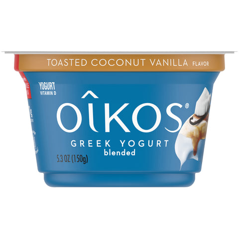 Yogurt Greek Toasted Coconut Vanilla Non Fat
