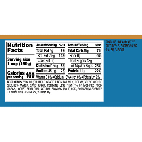 Yogurt Greek Toasted Coconut Vanilla Non Fat