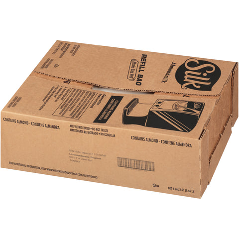 Silk Unsweetened Almond Milk - Bulk Bag, 2.5 Gallon.