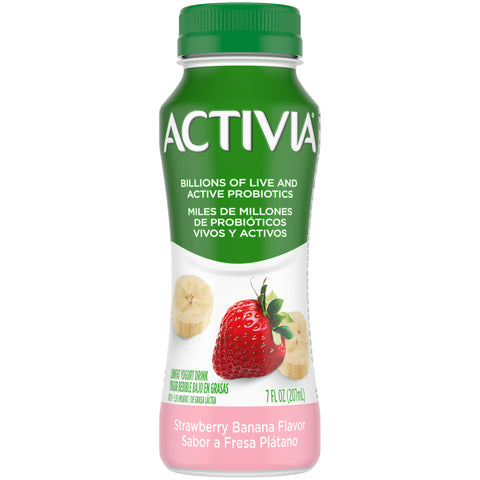 Drink Yogurt Strawberry Banana Low Fat