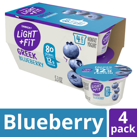 Light & Fit® YOGURT GREEK BLUEBERRY NON FAT