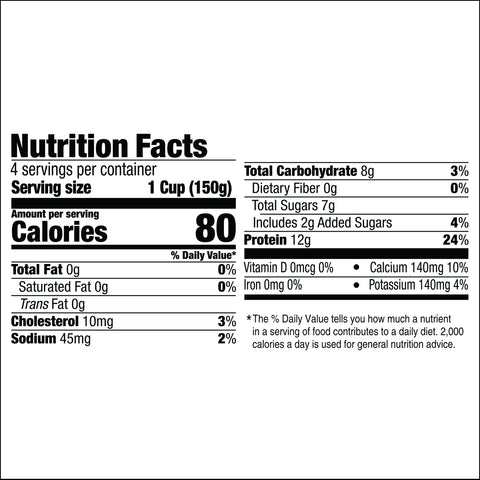 Light & Fit® YOGURT GREEK BLUEBERRY NON FAT