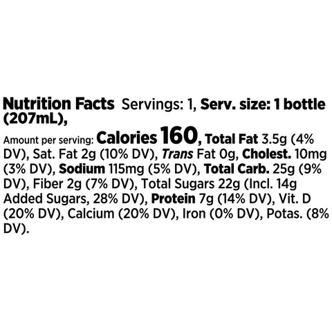 Drink Yogurt Strawberry Banana Low Fat