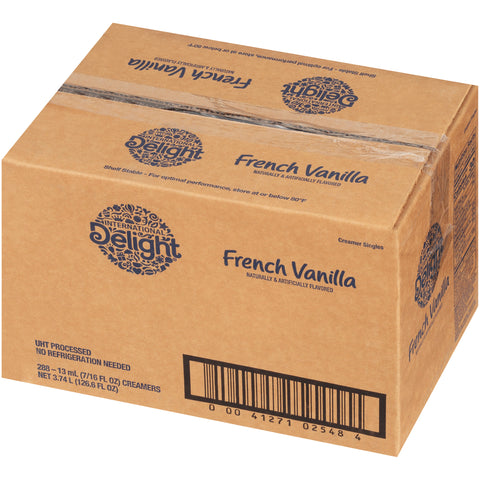 Creamer Liquid Non Dairy French Vanilla Single Serve Cup