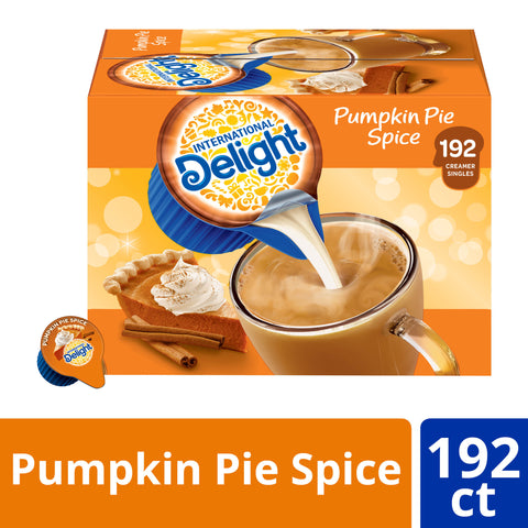 Creamer Liquid Pumpkin Pie Spice Seasonal Non-dairy Single Serve Cup