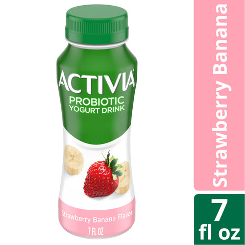 Drink Yogurt Strawberry Banana Low Fat