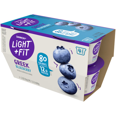 Light & Fit® YOGURT GREEK BLUEBERRY NON FAT