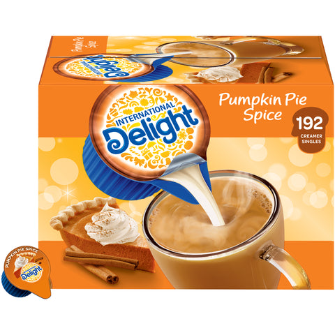 Creamer Liquid Pumpkin Pie Spice Seasonal Non-dairy Single Serve Cup