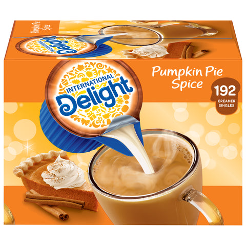 Creamer Liquid Pumpkin Pie Spice Seasonal Non-dairy Single Serve Cup