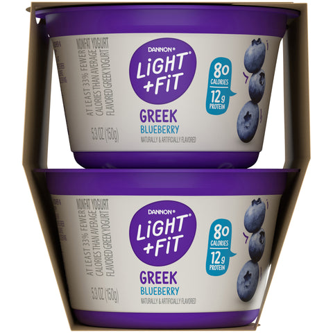 Light & Fit® YOGURT GREEK BLUEBERRY NON FAT