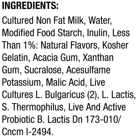 Activia Light Vanilla Probiotic Low Fat Yogurt, 4 Ounce -- 24 per case.