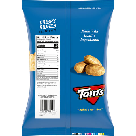 Tom's TOMS RIDGES CHIP 9 OZ PP 2.99