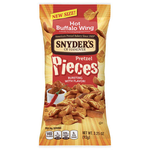 Snyder's PRETZEL PIECES HOT BUFFALO WING