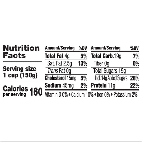 Oikos Organic Banana Cream Traditional Greek Yogurt, 5.3 Ounce -- 12 per case.