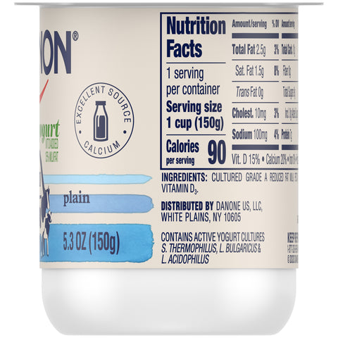 Yogurt Plain All Natural Low Fat