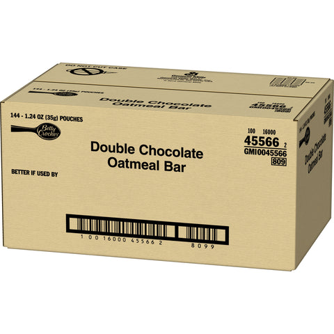 Betty Crocker Double Chocolate Oatmeal Bar, 1.24 Ounce -- 144 per case.