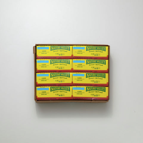 General Mills Nature Valley Sweet and Salty Almond Nut Granola Snack Bar, 1.2 Ounce -- 128 per case.