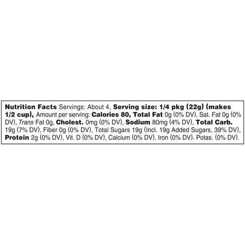 Jello Peach Gelatin, 3 Ounce -- 24 Case