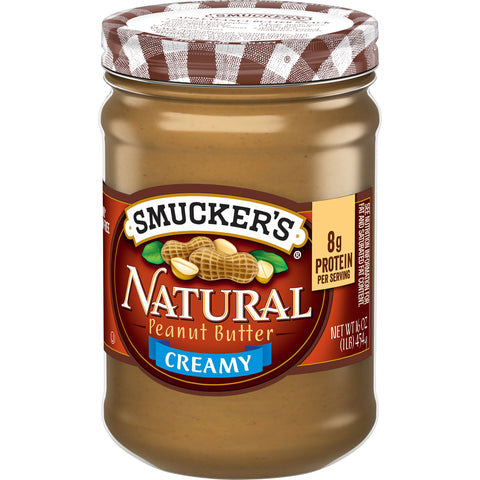 Smucker's® PEANUT BUTTER CREAMY NATURAL