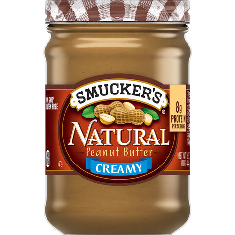 Smucker's® PEANUT BUTTER CREAMY NATURAL