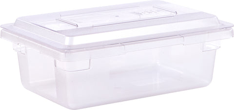 Box Food Storage Polycarbonate Clear 3.5 Gallon 18x12x6