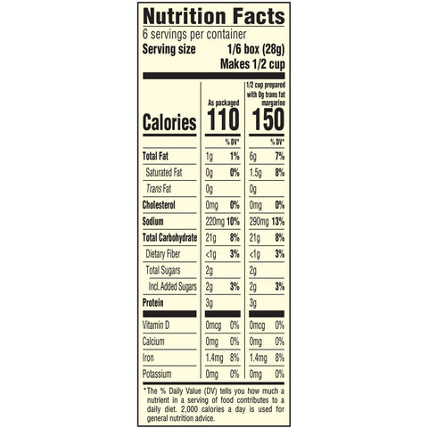 Stove Top Low Sodium Chicken Stuffing, 6 Ounce --12 Case