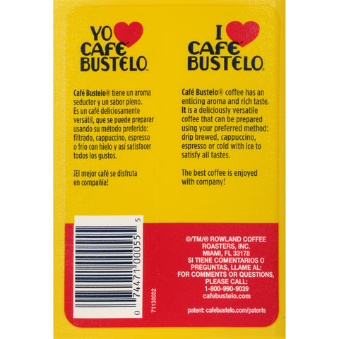 Bustelo Ground Coffee Canister, 36 Ounce -- 6 per case.