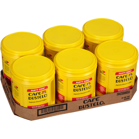 Bustelo Ground Coffee Canister, 36 Ounce -- 6 per case.