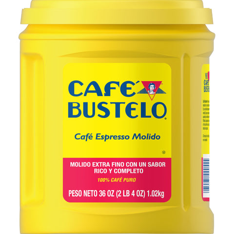 Bustelo Ground Coffee Canister, 36 Ounce -- 6 per case.
