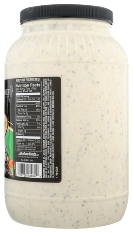 Ventura Foods Classic Gourmet Parmesan Peppercorn Dressing, 2 Gallon.