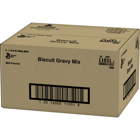General Mills Value Biscuit Gravy Mix 6 Case 1.5 Pound
