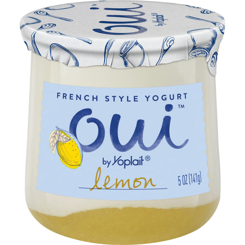 Oui By Yoplait YOGURT LEMON FRENCH STYLE