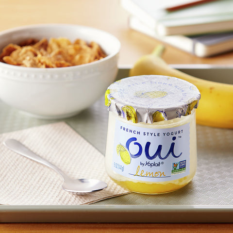 Oui By Yoplait YOGURT LEMON FRENCH STYLE