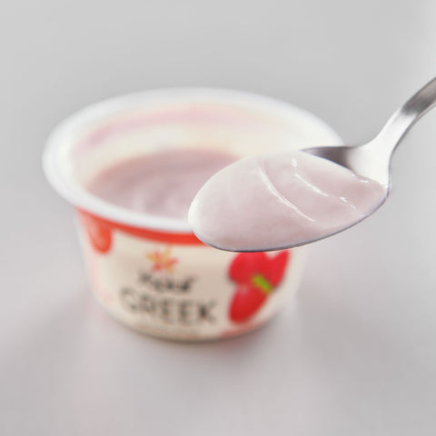 Yoplait Greek Blended Strawberry Raspberry Yogurt, 5.3 Ounce -- 12 per case.