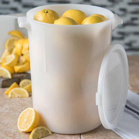 Carlisle BAINS MARIE CONTAINER WHITE 8 QT