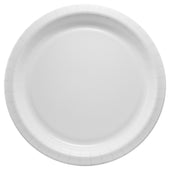 Plate Paper Clay Coated White 10