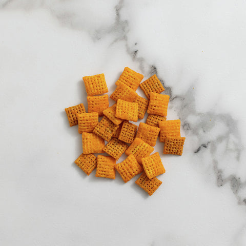 Simply Chex Cheddar Cereal Pieces, 0.92 Ounce -- 60 per case.