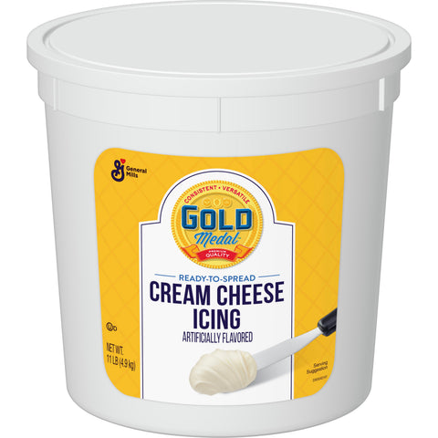 General Mills Gold Medal Ready To Spread Cheese Cream Icing, 11 Pound -- 2 per case.