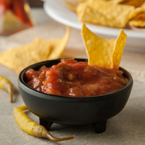 Carlisle RAMEKIN MOLCAJETE BLACK 3 OZ