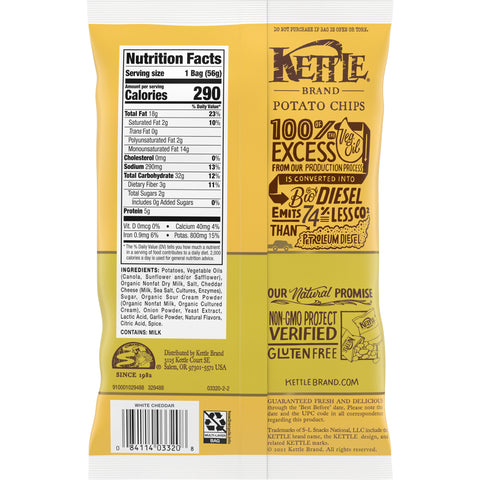 Kettle Foods CHIP POTATO KETTLE 3320