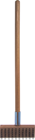 Brush Oven & Grill Brush W/scraper & Flat Carbon Steel Bristles 30