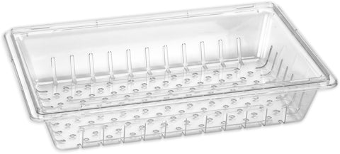 Container Food Storage Container Colander Clear 26x18x5