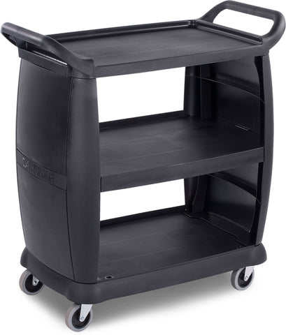 Cart Small Bussing & Transport Black 18x36.25x38 300 Lb Capacity