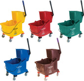 Mop Bucket Wringer Combo Yellow 26 Ct
