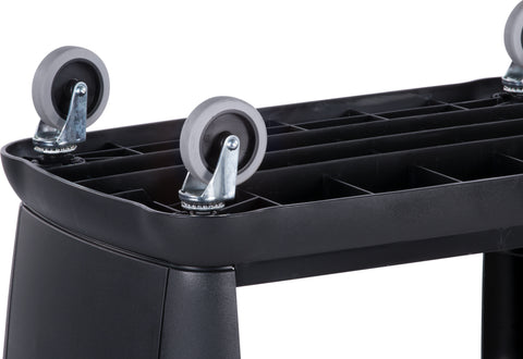 Cart Small Bussing & Transport Black 18x36.25x38 300 Lb Capacity