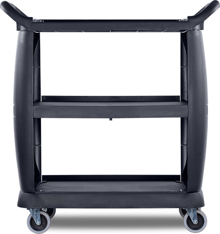 Cart Small Bussing & Transport Black 18x36.25x38 300 Lb Capacity