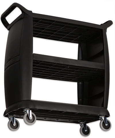 Cart Small Bussing & Transport Black 18x36.25x38 300 Lb Capacity