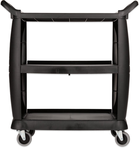 Cart Small Bussing & Transport Black 18x36.25x38 300 Lb Capacity