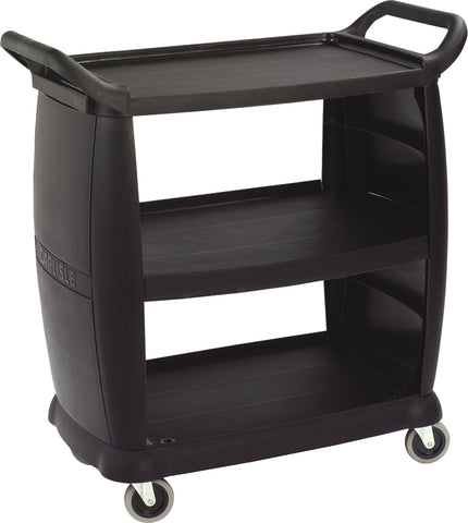 Cart Small Bussing & Transport Black 18x36.25x38 300 Lb Capacity